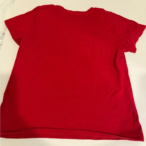 Hollister Red Crewneck Logo Tee - Picture 4 of 4